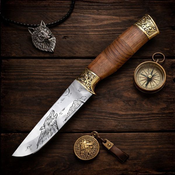 Ніж мисливський Deco Wolf AK-205 1620 фото