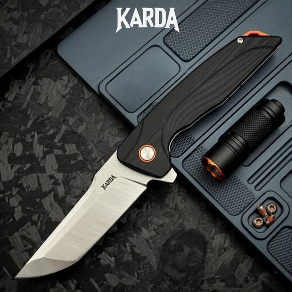 Нож складной Karda J070 Black 1538 фото