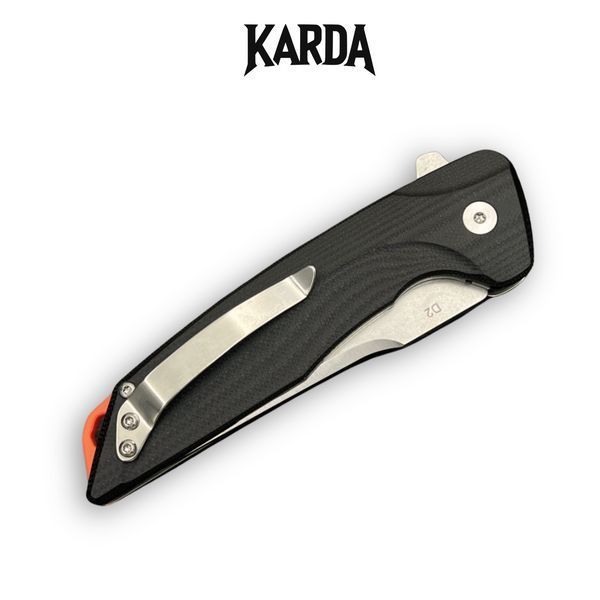 Нож складной Karda J070 Black 1538 фото