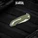 Ніж Складаний Karda J278 Clip Point Green J278G фото 9