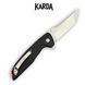 Нож складной Karda J070 Black 1538 фото 2