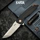 Нож складной Karda J070 Black 1538 фото 6