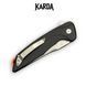Нож складной Karda J070 Black 1538 фото 5
