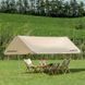 Тент для кемпінгу Naturehike Girder NH20TM006, 150D, 400*292 см, золотий (з двома стійками) 6927595749647 фото 2
