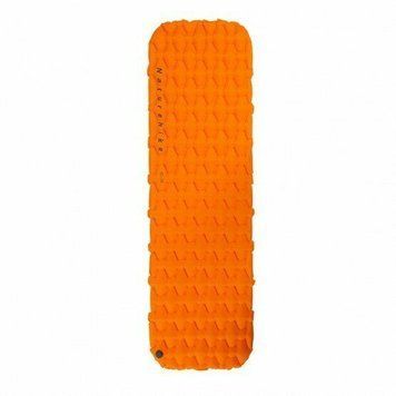 Матрац туристичний надувний одномісний Naturehike FC-10 NH19Z032-P, 195x59x6.5 см, помаранчевий для кемпінгу 65084 фото