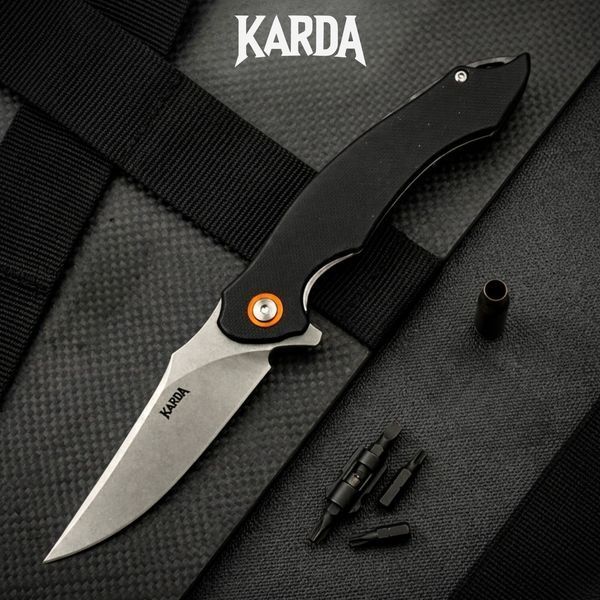 Ніж складаний Karda J307 Black J307B фото