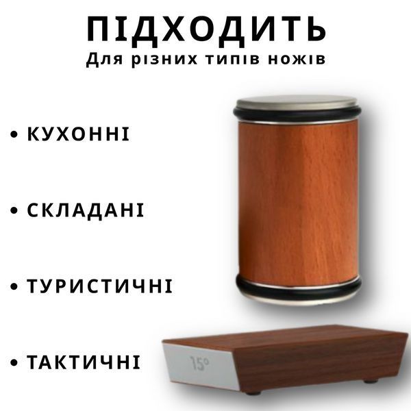 Алмазная роликовая точилка (2 угла заточки) KT-2635 фото