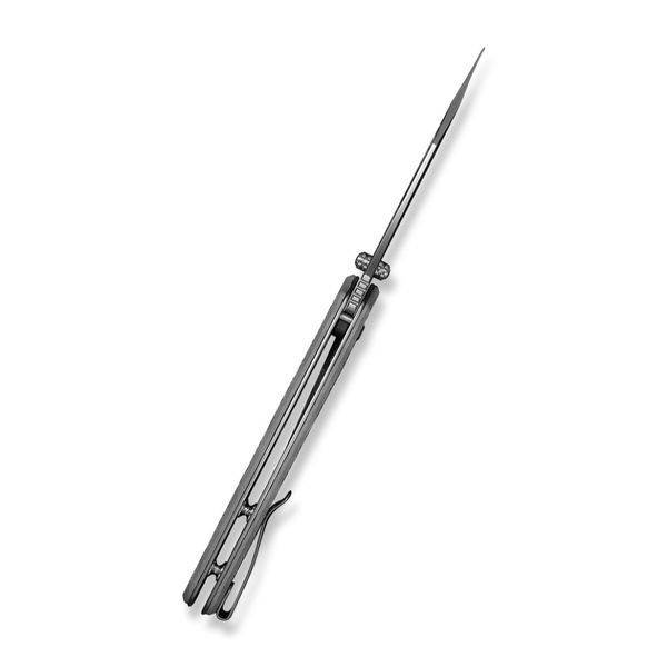 Ніж складаний туристичний Civivi Pentad (8.8 см) Nitro-V / Micarta чорний/білий C24068-3 фото