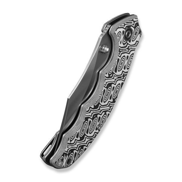 Ніж складаний туристичний Civivi Pentad (8.8 см) Nitro-V / Micarta чорний/білий C24068-3 фото