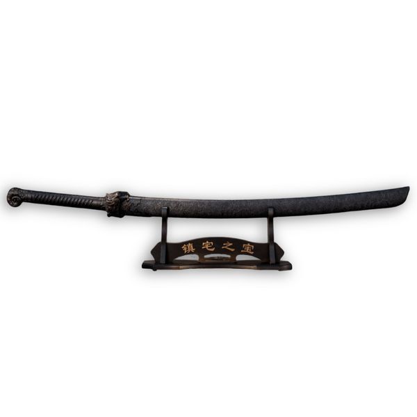 Катана Сувенірна Black Japanese dragon 1648 фото