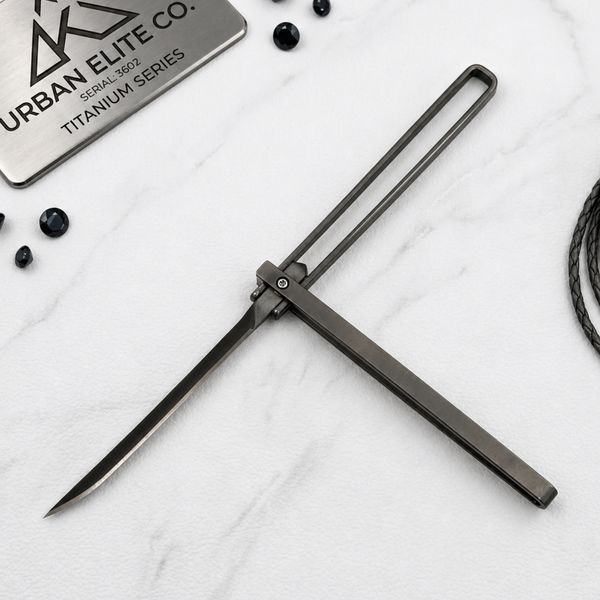 Ніж складний Double Handle Titanium 1480 фото