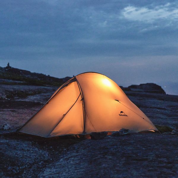 Палатка сверхлегкая двухместная Naturehike Cloud Up Pro CNK2350WS020, 20D, песочная 6927595776988 фото