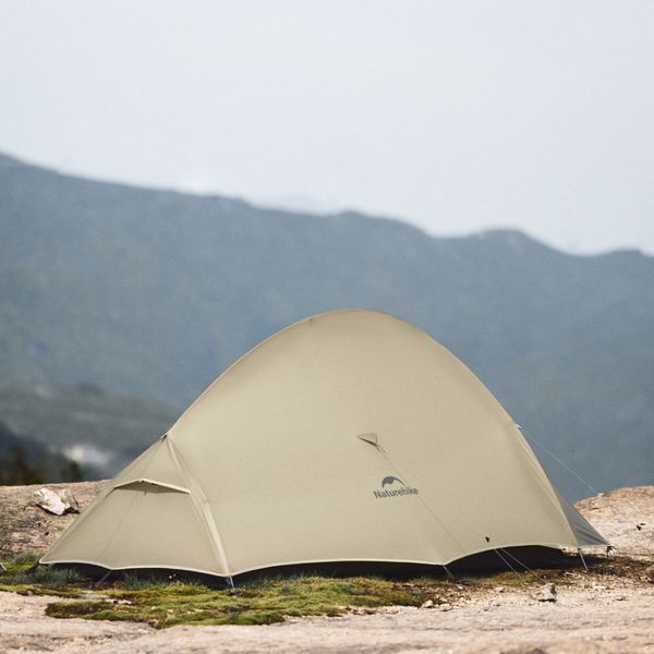 Палатка сверхлегкая двухместная Naturehike Cloud Up Pro CNK2350WS020, 20D, песочная 6927595776988 фото