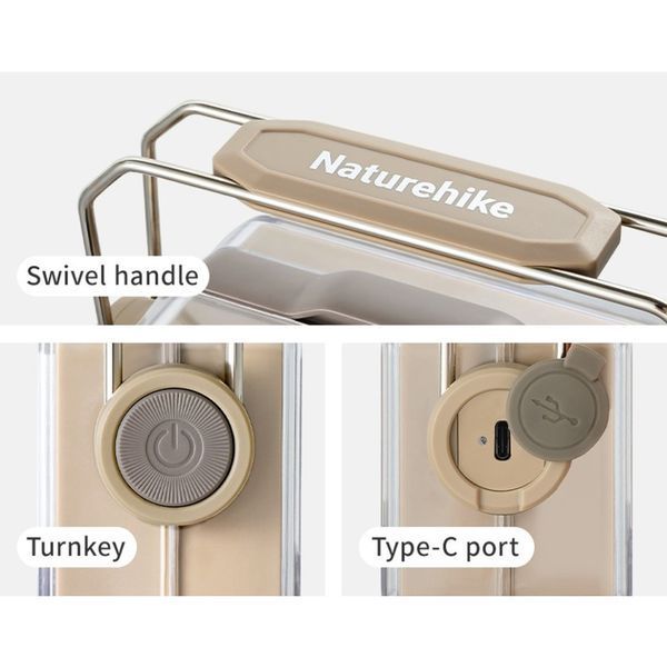Ліхтар антимоскітний Naturehike CNK2550ZM013, оливковий 73075 фото