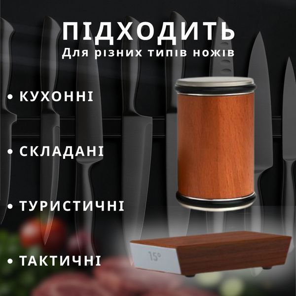 Алмазная роликовая точилка (2 угла заточки) KT-2635 фото