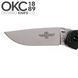 Ніж складаний Ontario Knife RAT I AUS-8 Black 1478.00.19 фото 4