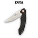 Ніж складаний Karda J307 Black J307B фото 3
