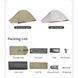 Палатка сверхлегкая двухместная Naturehike Cloud Up Pro CNK2350WS020, 20D, песочная 6927595776988 фото 3