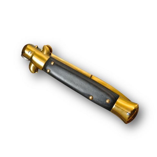 Нож стилет AKC Black Wood Gold 1354 фото