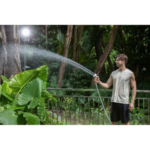 Душ портативный с насосом на аккумуляторе Flextail Max Shower с чехлом, белый 6975755962115 фото