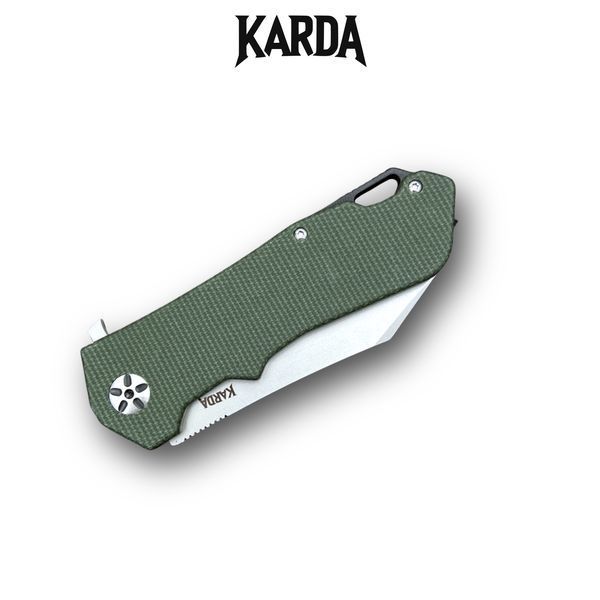 Ніж складаний Karda J323 Green J323G фото