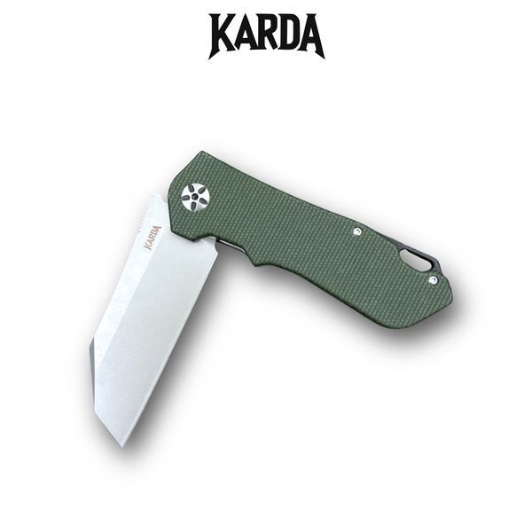 Ніж складаний Karda J323 Green J323G фото
