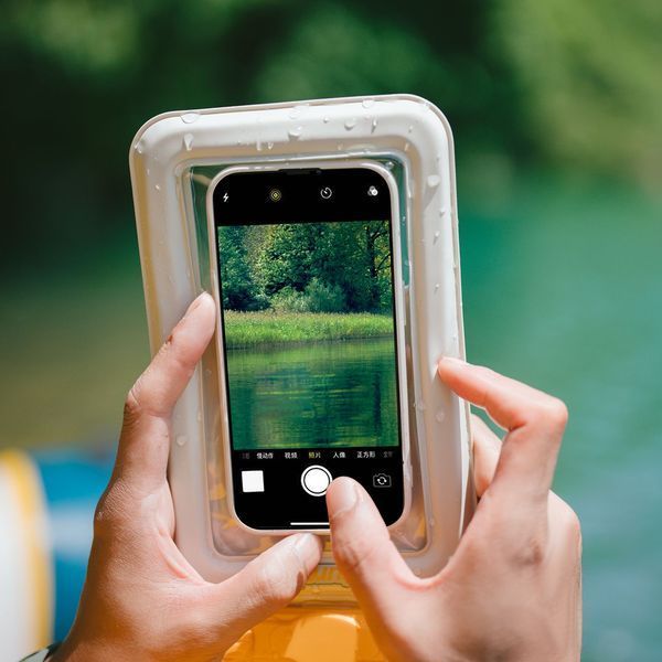 Водонепроницаемый чехол для телефона Naturehike CNK2300BS015, темно-зеленый 6976023925405 фото