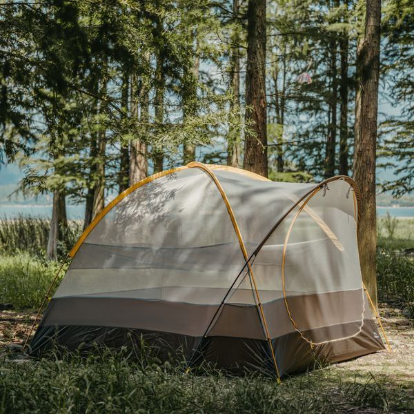 Палатка шестиместная Naturehike, KOTA 6, CNK2450WS031, 75D, светло-коричневая 6927595760666 фото