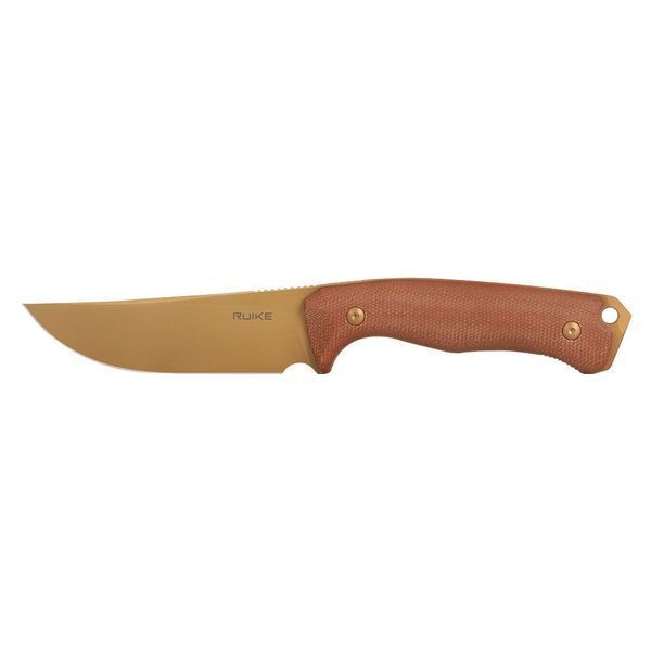 Нож фиксированный охотничий Ruike F186-MN, (11.8 см) D2/Micarta коричневый F186-MN фото
