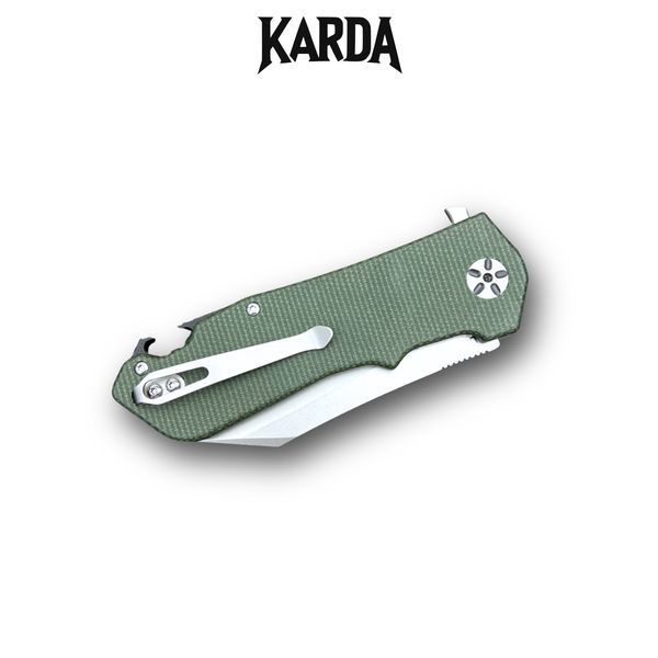 Ніж складаний Karda J323 Green J323G фото