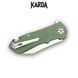 Нож складной Karda J323 Green J323G фото 4