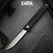 Нож складной Karda J024 Black Handle Drop-Point 1537 фото 5