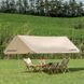 Тент для кемпінгу Naturehike Girder NH20TM006, 150D, 500*292 см, золотий (з двома стійками) 6927595749654 фото 2