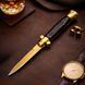 Нож стилет AKC Black Wood Gold 1354 фото 5