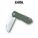 Ніж складаний Karda J323 Green J323G фото 3