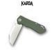 Нож складной Karda J323 Green J323G фото 3