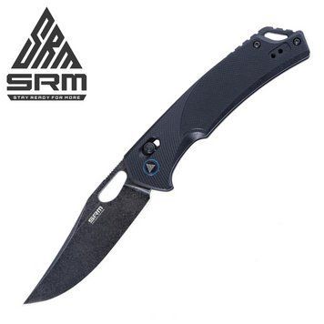Ніж складаний SRM Retriever 9201-GB, чорний 9201-GB фото