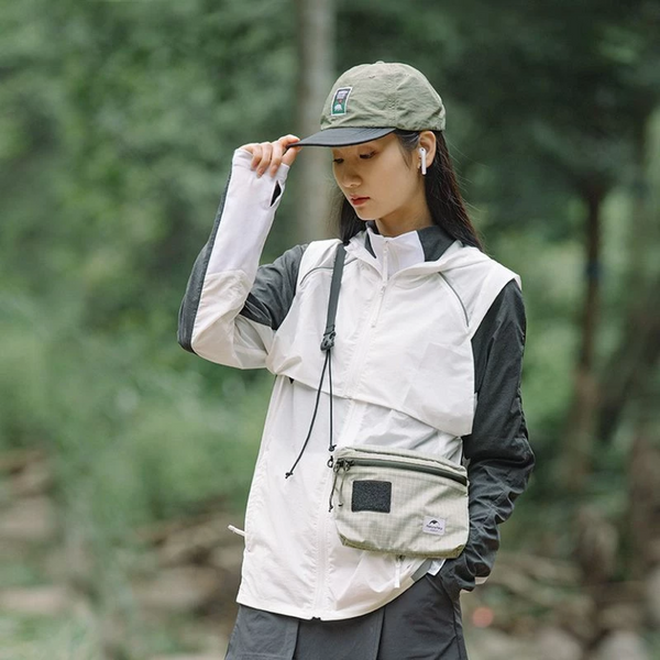 Сумка мала Naturehike NH20BB204, 3л, графіт в клітинку 6927595772355 фото
