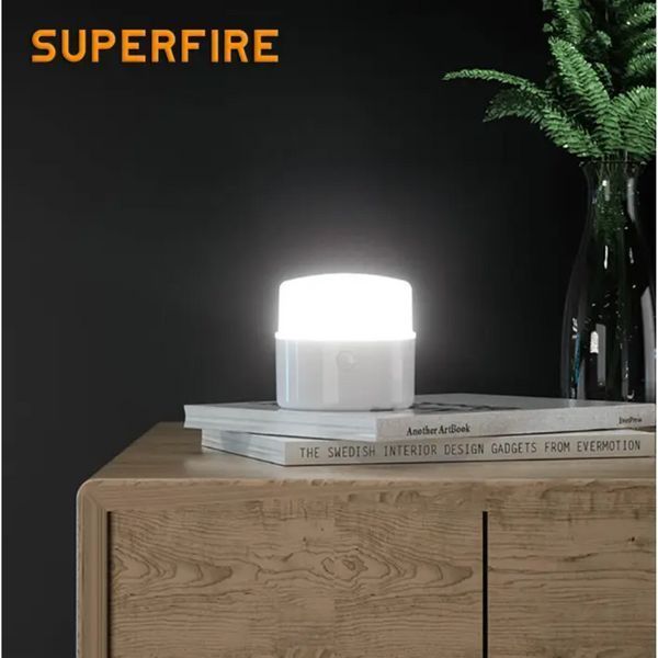 Компактний кемпінговий Ліхтарик SuperFire T20 SF-T20 фото