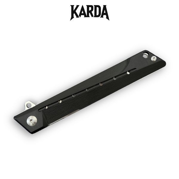 Ніж складний Karda J024 Black Handle White Tanto 1536 фото