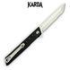 Ніж складний Karda J024 Black Handle White Tanto 1536 фото 2