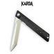 Ніж складний Karda J024 Black Handle White Tanto 1536 фото 3