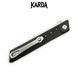 Ніж складний Karda J024 Black Handle White Tanto 1536 фото 4
