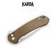 Ніж Складаний Karda J277 Tanto Brown J277B фото 3