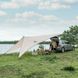 Тент для кемпінгу Naturehike Car Rear Canopy NH21TM001, 590*340 см, золотий (з трьома стійками) 6927595777831 фото 2