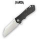 Ніж складаний Karda J323 Black j323B фото 1