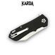 Ніж складаний Karda J323 Black j323B фото 4
