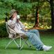 Стілець складаний Naturehike Stellaluna T04 CNK2550JJ022, вуглецева сталь, чорний 6977465866004 фото 7