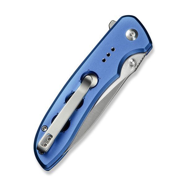 Ніж складаний туристичний Civivi Hyperpulse, (8.9 см) 14C28N / Aluminum синій C23087A-2 фото