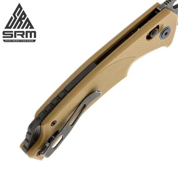 Ніж Складаний SRM Retreiver 9201-GW (D2, G10) 9201-GW фото